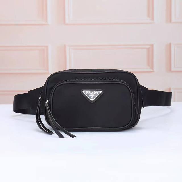 Prada-Prada chest bag waist bag official website uses original imported waterpro