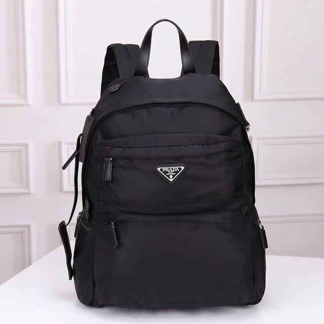 Prada-Prada backpack official website uses original imported waterproof fabrics