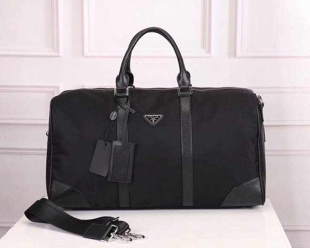 Prada-Prada travel bag official website uses original imported waterproof fabric