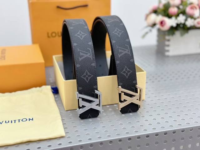 Lv belts are elegant and stylish! is an accessory that is not easy to show off i
