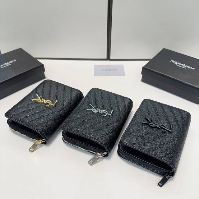 Color Black Gold Black Silver Black Black Size 10X9 Saint Laurent popular cowhi