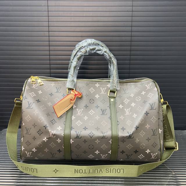 Louisvuitton Louis Vuitton Lv Keepall Gradient Travel Bag Single Shoulder Crossb