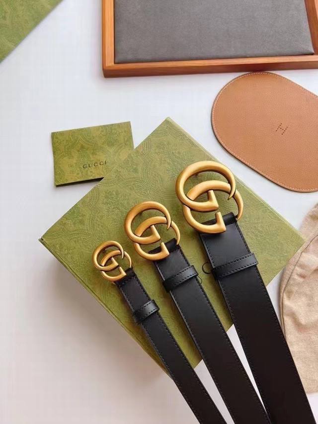 Gucci Double G belt, same style for men and women, classic and versatile belt fr