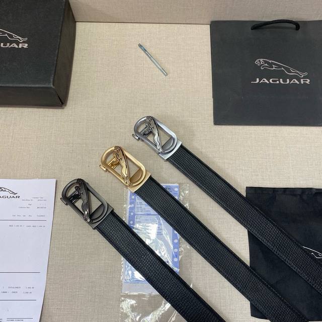 Jaguar belt hits the market. Original quality, 3.5cm specification, top-grain c