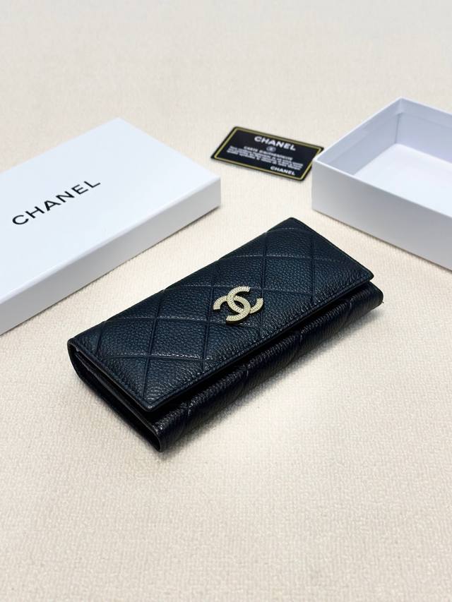 Color Black Size 19X10 Xiaoxiang popular cowhide two-fold wallet Classic style