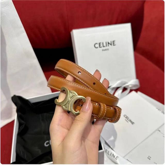 Celine Arc de Triomphe Belt Celine Arc de Triomphe Belt 18Mm Made of imported co