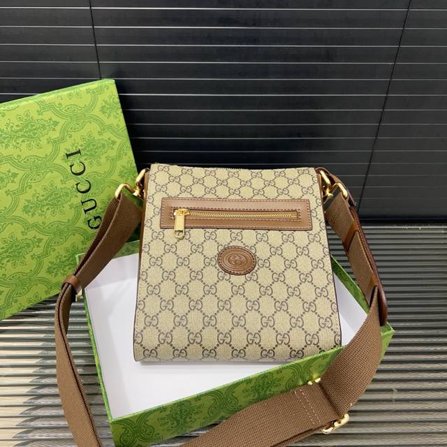 Gucci interlocking crossbody bag shoulder bag real shot original original fabric