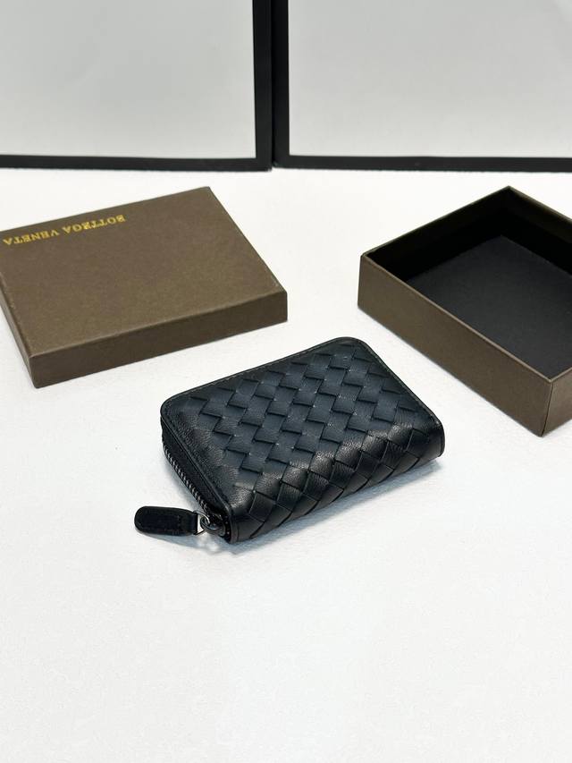 Color Black Size 10X9 Pure leather card holder Super self-retained. Dual-purpos