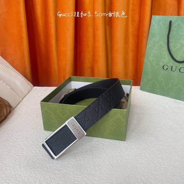 Gucci Classic style PVC embossed surface with original lychee leather bottom bou