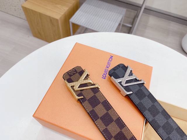 Louis Vuitton 4.0Cm Original quality real scene shooting 100% double-sided top l