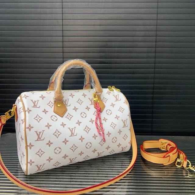 Louisvuitton Louis Vuitton Lv Speedy Soft 30 shoulder crossbody bag pillow bag u