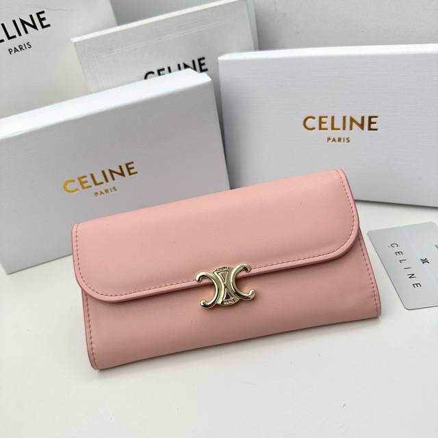 Celine A04 Color Black Brown Pink Gray Size 19*10.5*3.5 Celine counter synchroni