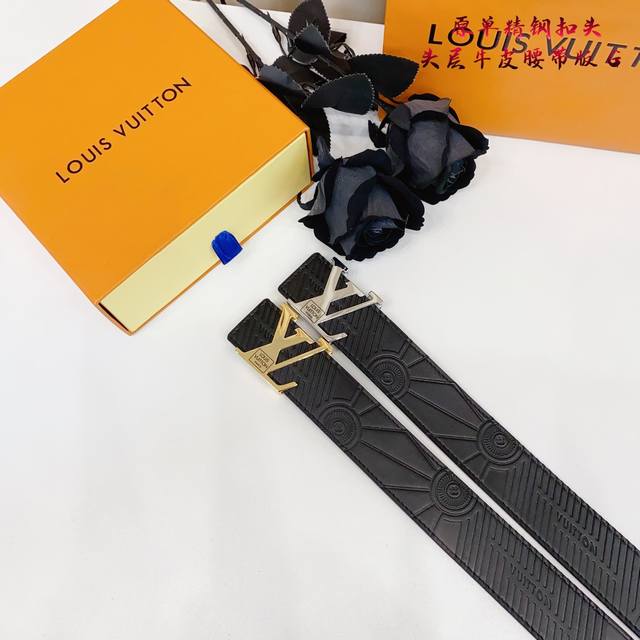 Louis L Donkey Width 4.0Cm The top is original cowhide style effect The bottom i