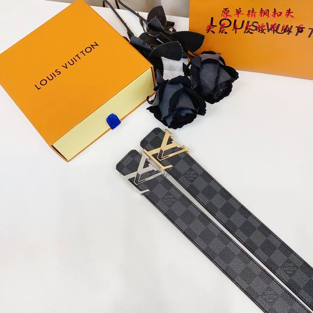 Louis L Donkey Width 4.0Cm The top is original cowhide style effect The bottom i
