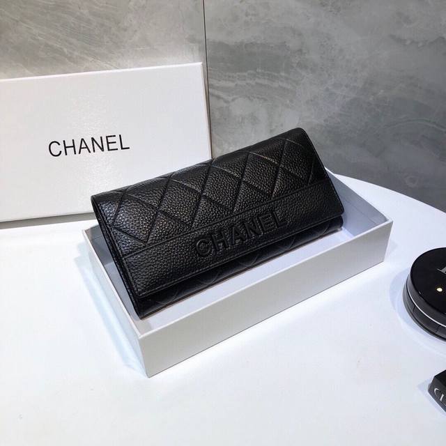 Color Black Size 19X10 Chanel high-quality cowhide First-class feel Fashion des