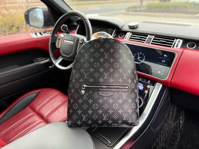 High-end new "Louis Vuitton" Lv backpack Louis Vuitton backpack M14020 Louis Vu