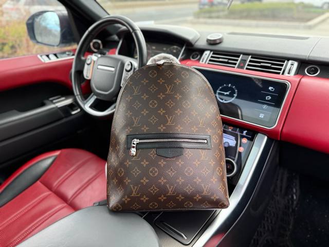 High-end new "Louis Vuitton" Lv backpack Louis Vuitton backpack M14020 Louis Vu