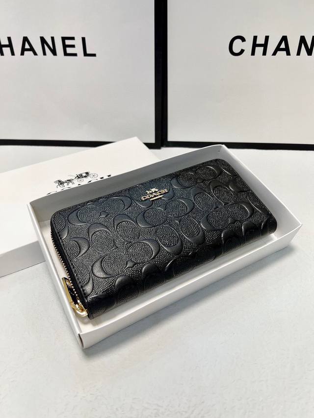 Color Black Size 19X10 Coach counter model Original cowhide counter new favorit
