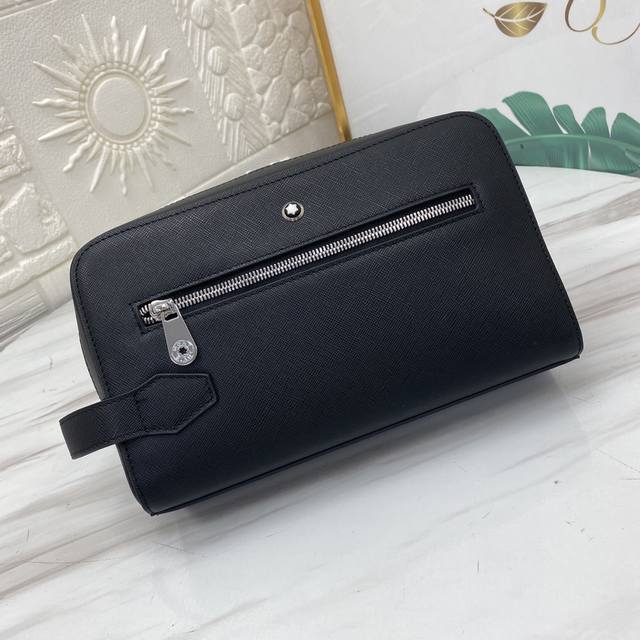 Montblanc Montblanc Artisan Series Casual Wallet#Top Original Size 24-14-10 Blac