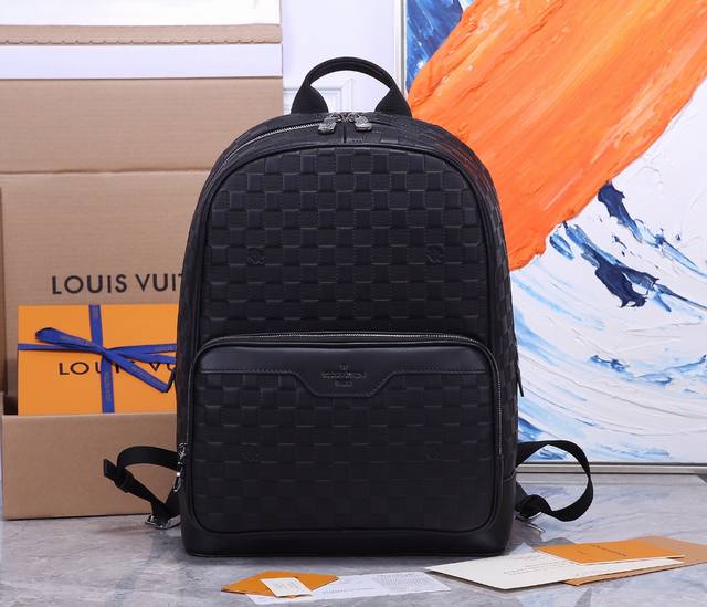 Top original quality Model: N40094 Campus Backpack The Damier Infini cowhide of