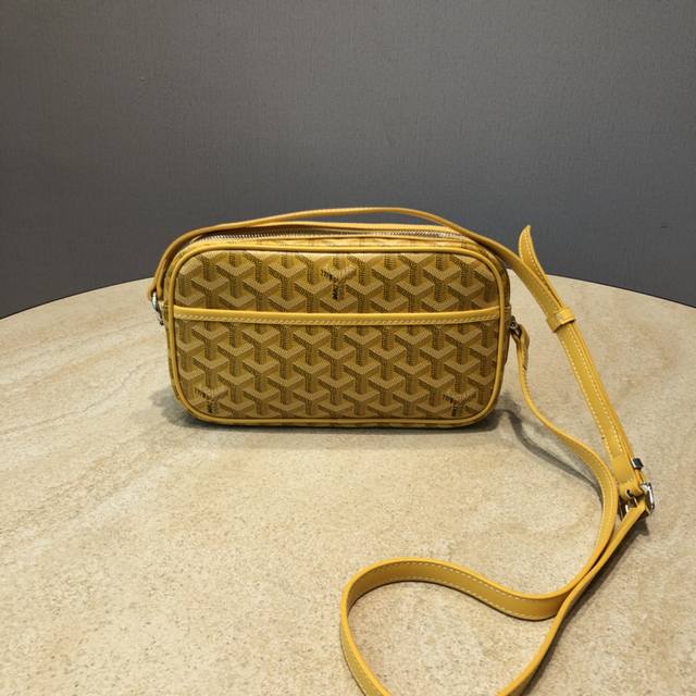 Goyard-Cap Vert High-end original single running volume Camera bag small shoulde