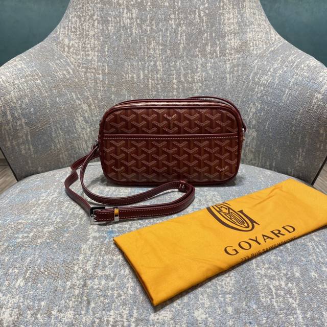 Goyard-Cap Vert High-end original single running volume Camera bag small shoulde