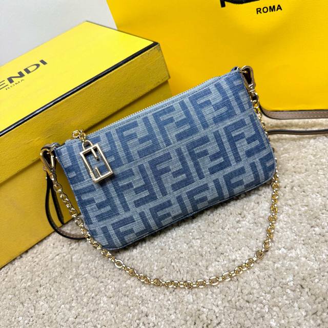 Denim denim old flower mahjong bag is here, a new hot spot, two shoulder straps