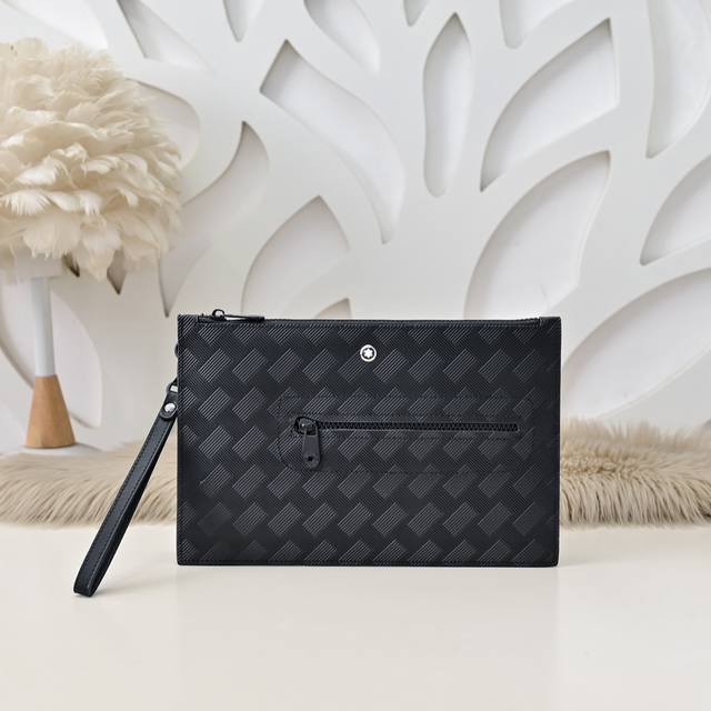 Mont Blanc Mont Blanc-The latest men's handbag is made of top-grain cowhide leat