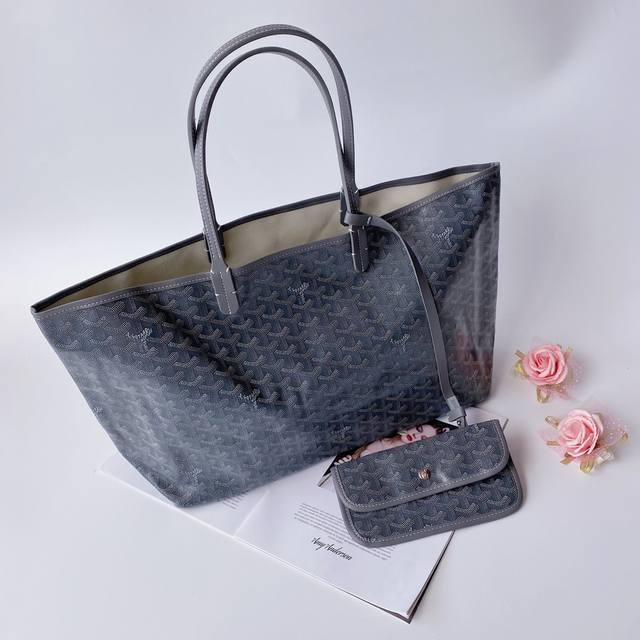 Goyar Goyar Shopping Bag Large Size Goyard hand-painted patterns have their own