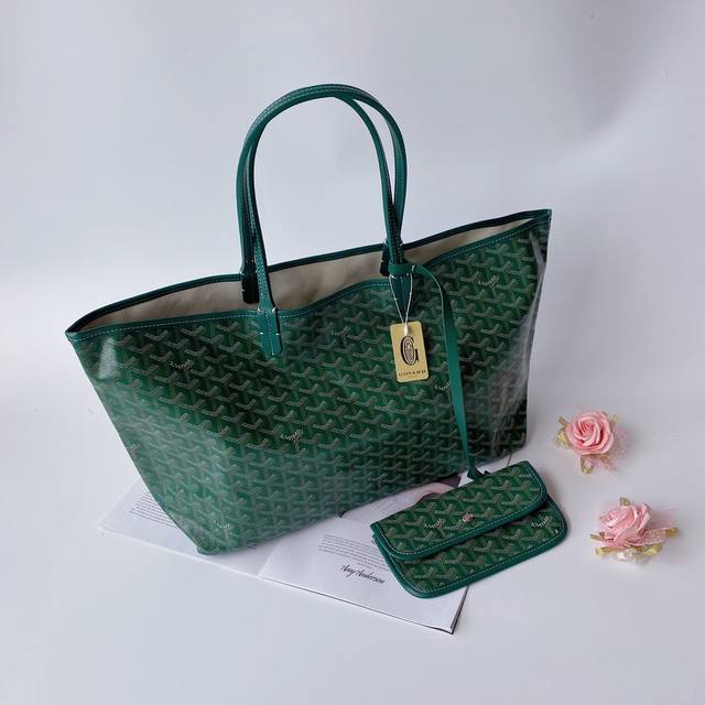 Goyar Goyar Shopping Bag Large Size Goyard hand-painted patterns have their own