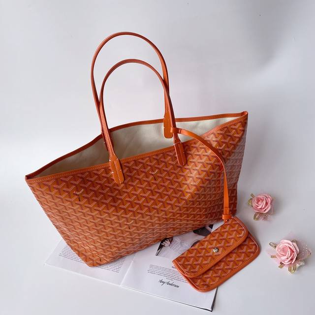Goyar Goya Shopping Bag Large Goyard hand-painted patterns have their own charac
