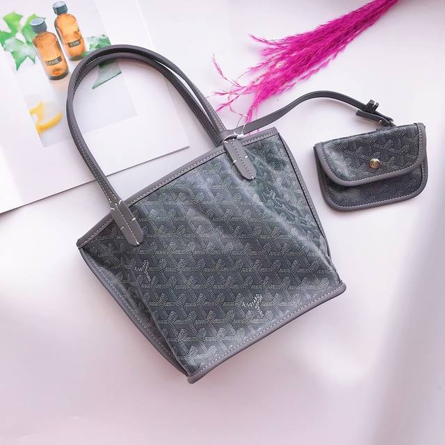 Goyar Goya Mini shopping bag, dog tooth bag, super invincible net red bag, casua