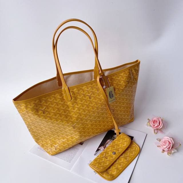 Goyar Goya Shopping Bag Large Goyard hand-painted patterns have their own charac