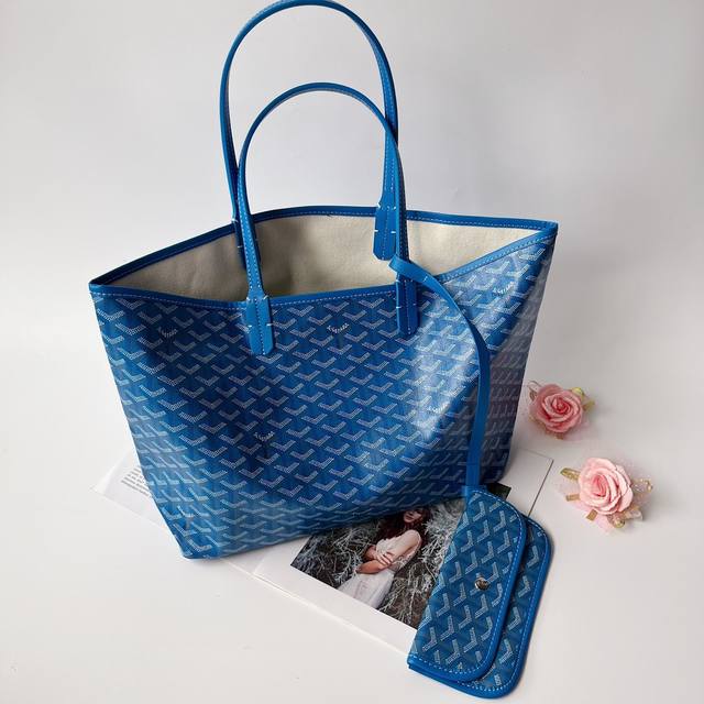 Goyar Goyar Shopping Bag Small Size Goyard hand-painted patterns have their own