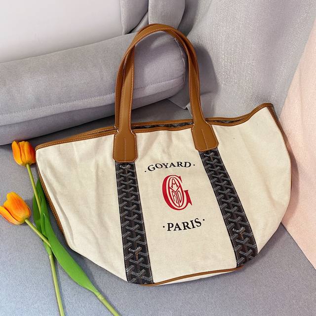 Goyar elegant double-sided shopping bag, most suitable for this summer, full of