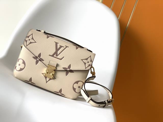 Top original single M45773 Black M45596 Beige Spring, Pochette Metis handbags a