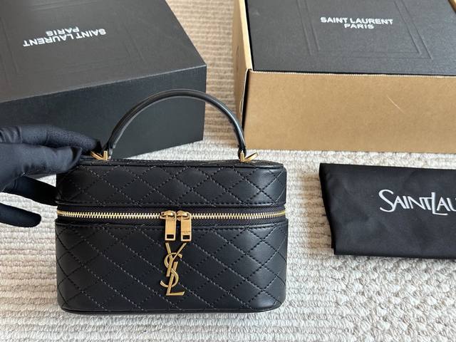 with box Size: 19*11Cm Ysl's new exquisite small box bag The new cute Gaby small