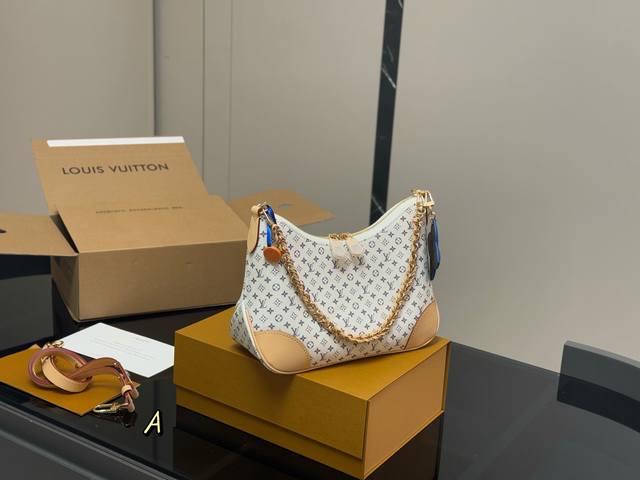 with folding box airplane box Size: 29*16Cm Lv latest croissant bag original ha