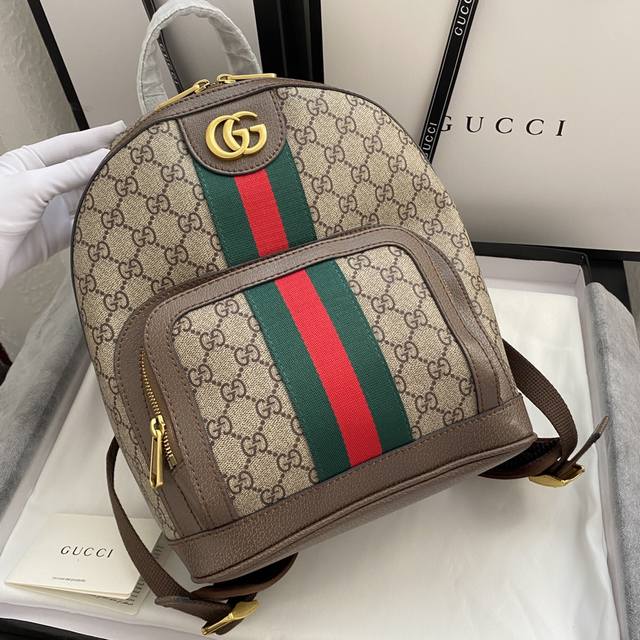 Real shot# Model number: 547965 Backpack Size: 22X29X15Cm Gg Ophidia Backpack Cl