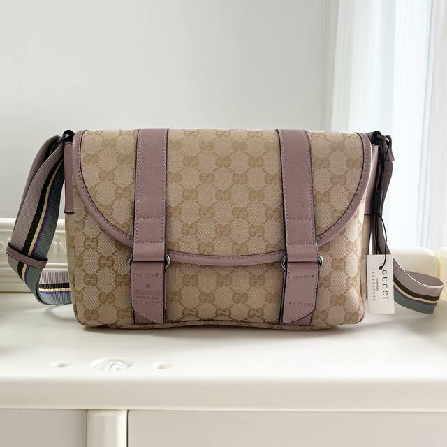 Real shot# Model number: 374429 Pink Size: 24309Cm Popular canvas messenger bag