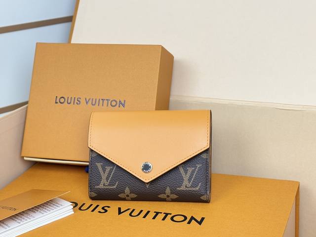 Factory P Price Top Original M12285 Yellow New Wallet Bean Style Trifold M12390