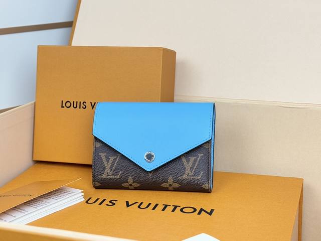 Factory P Price Top Original M12885 Blue New Wallet Bean Model Trifold M12390 Y