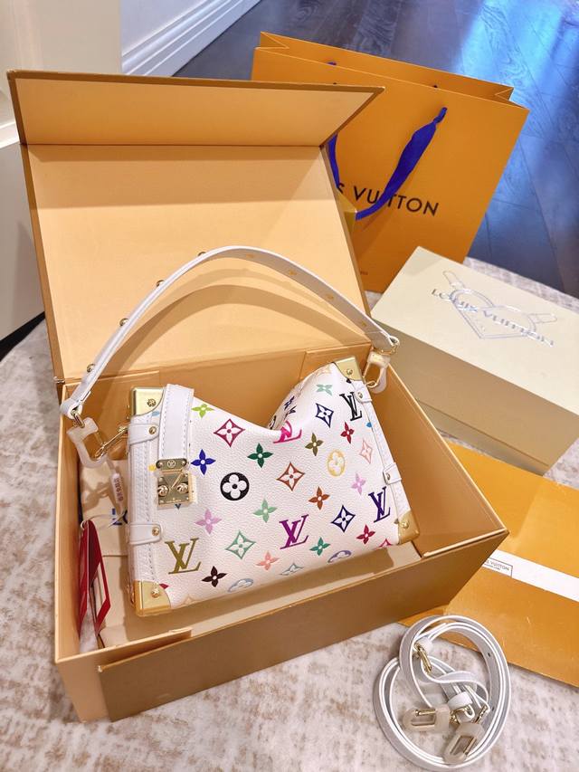 Folding gift box official website airplane box Lv small box Gu Ailing same styl