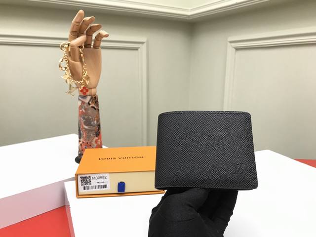Factory P price top original M30952 cross pattern This wallet belongs to the Dam
