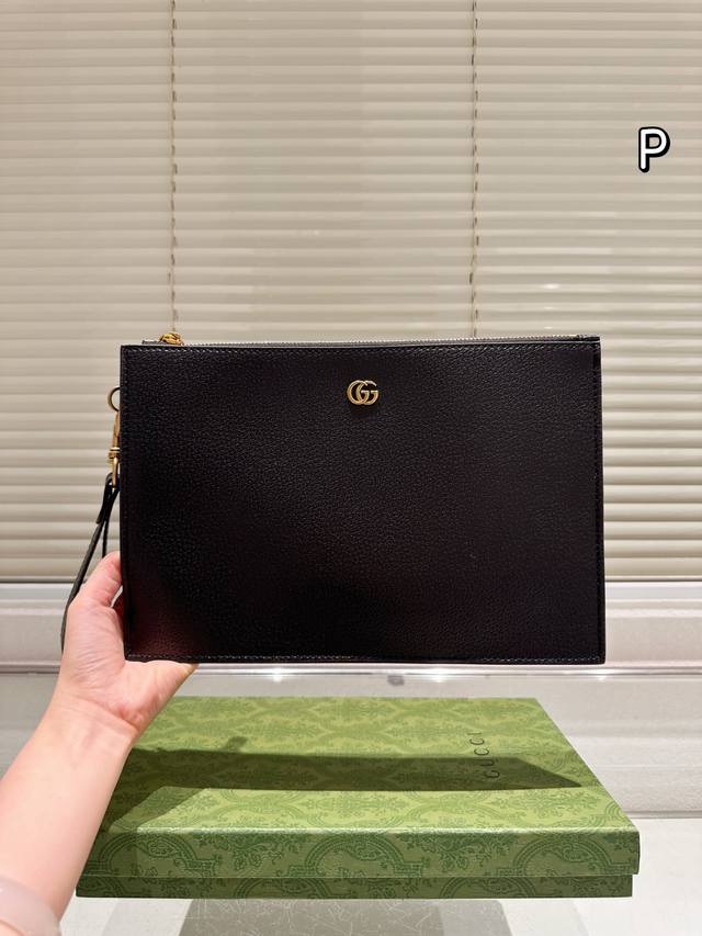Gucci Clutch with Gift Box Original Counter Synchronous Size 30 DDD