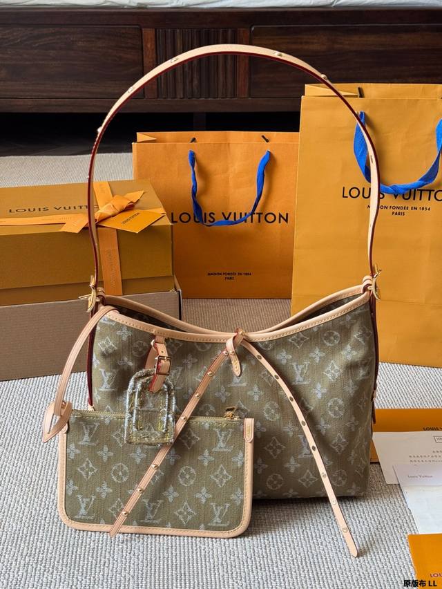 original cloth Louis Vuitton Lv Carryall new commuter bag is good-looking and p