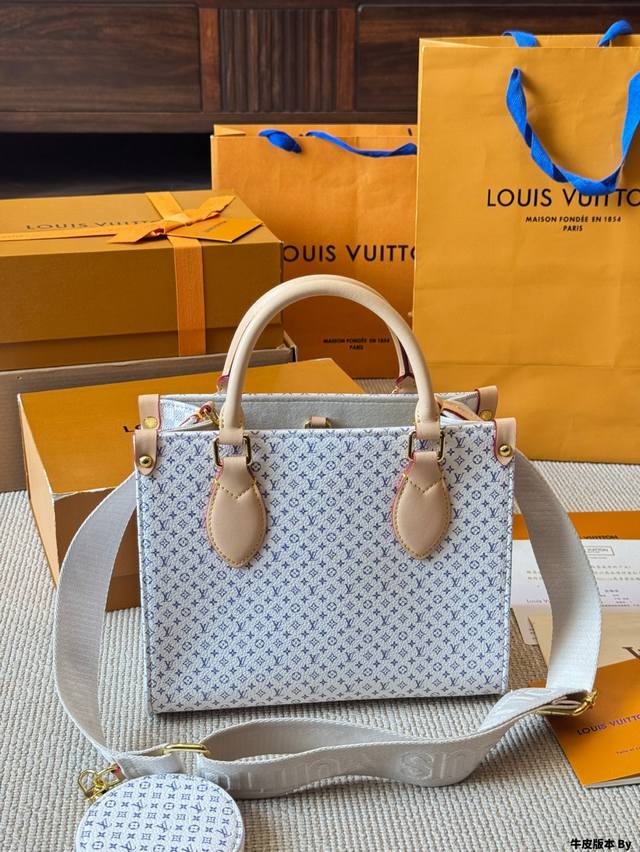 cowhide version Lv Onthego new jungle bag Onthego is definitely one of the must-