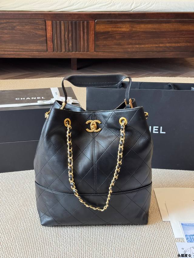 First layer leatherChanel 25A Tote Bag SeriesLazy and casual and easy to carryFu