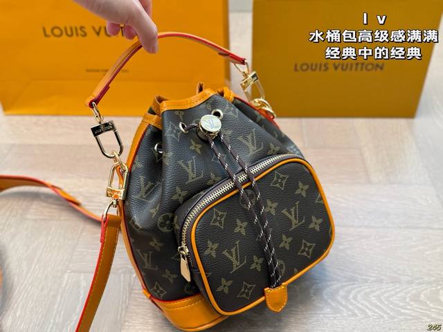 Louis Vuitton Lv bucket bag Full of luxury Classic among classics Can be easily
