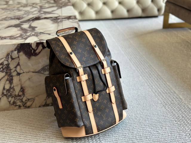 High-end goods 20Ss latest L-style backpack Top imported original fabric Ultra-